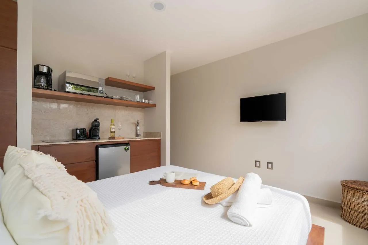 Apartment Queen Bed Suite, Infinity Pool & Fast Wifi, Nespresso & Netflix Tulum Mexico